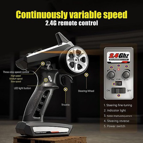 RC Cars for Adults 1/16 Scale Brushless Off-Road Truck 43MPH – Fast & Durable - Picture 17 of 19