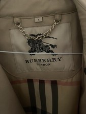 Burberry Trench Coat Women Size L Short Kensington Heritage Rrp £1850