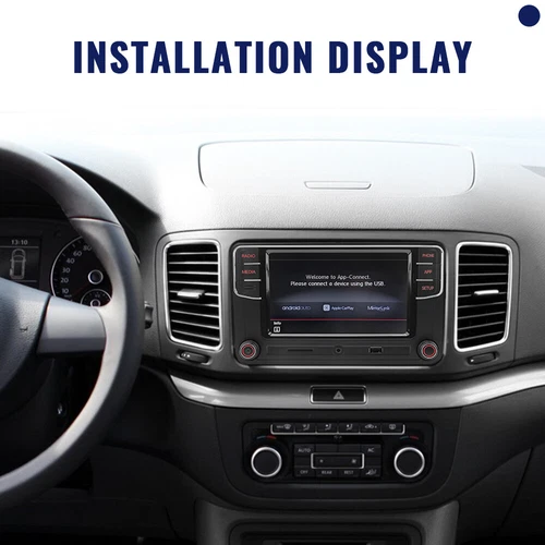 NONAME Android Auto RCD330 187F Carplay Autoradio Headunit für PQ VW Passat Golf - Bild 6 von 18
