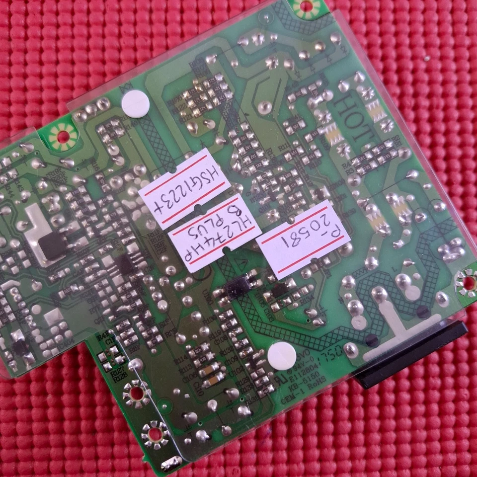 POWER SUPPLY BOARD FOR HANNSPREE HSG1223+ HL274HPB PLUS MONITOR AY062D-1SF10 - Image 2 of 2