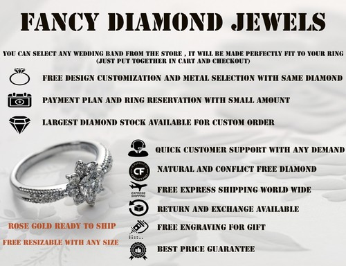 1.01 Ct Natural Mix Shape Black Color Diamond 14K Rose Gold Engagement Pendant - Picture 9 of 9