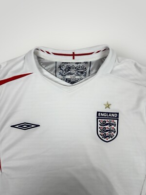Umbro England 2005 - 2007 home football soccer shirt XL | eBay