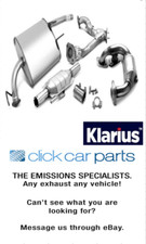Klarius Exhaust VOLVO S60 V60 XC60 2.0 2.4  09-17 Tail Pipe