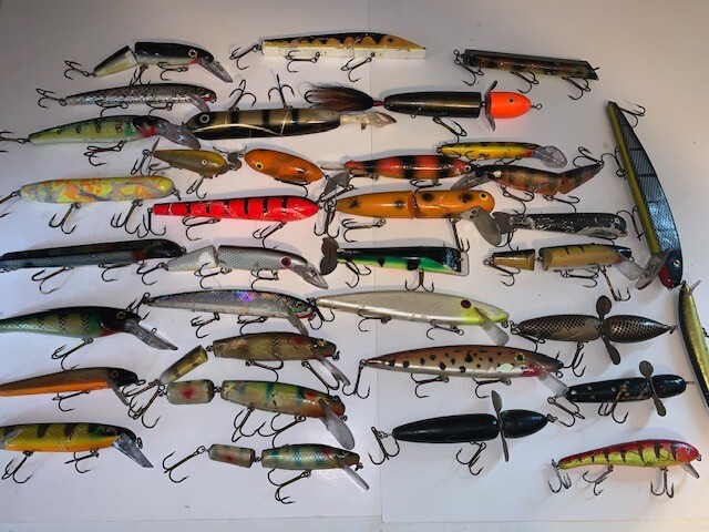 Leurre Musky Swimbait 8 Pouces - Nez Rond - Marque Hughes River - Très Beau