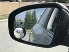 2 X CONVEX BLIND SPOT MIRRORS TOWING BLINDSPOT MIRROR  FOR SUPERB ACCURACY MT