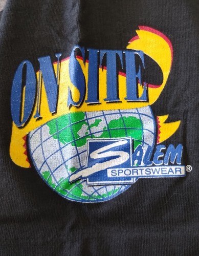 RARE 1992 / 93 Buffalo Bills vs Dallas Cowboys Super Bowl Salem T-Shirt Mens L - Picture 7 of 7