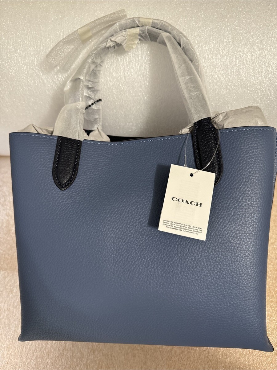 COACH C9092 Willow Tote 24 in Colorblock Signature Interior