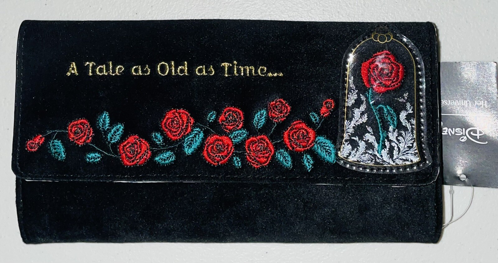 Disney Her Universe *FREE POPSOCKET* Beauty & The Beast Wallet (See Description)-image