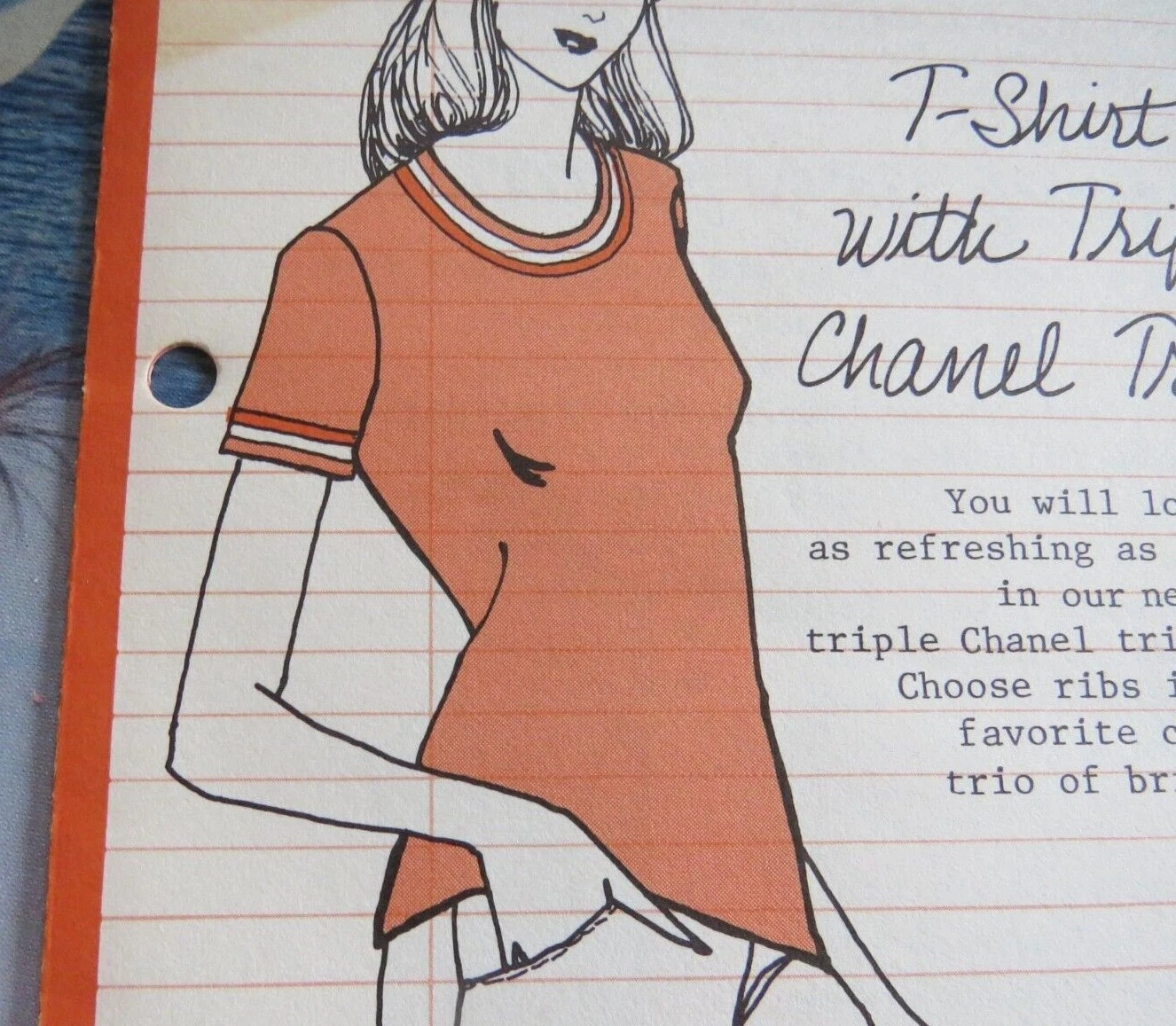 CHANEL Elasticizzata e cucita ?T SHIRT~FELPA CON CAPPUCCIO~SCOLLO A V & O CRAVATTE & POLSINI?Mottern Ideas 3 10 11 81