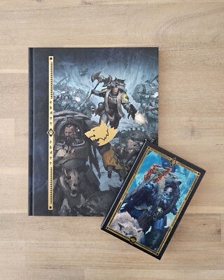 Brand New Space Wolves codex and Datacards - Warhammer 40k