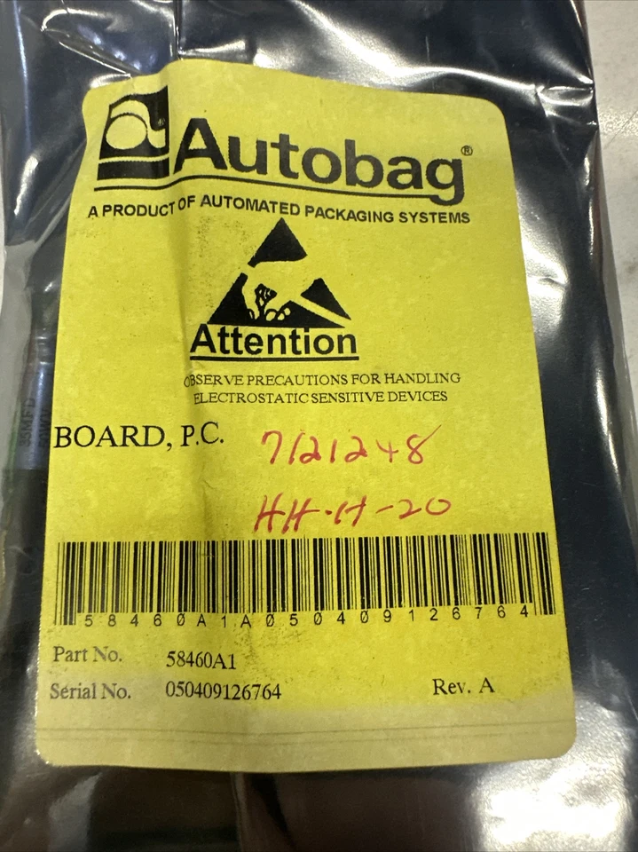 Automated Packaging Systems PC Board 58459C1 58460A1 - Image 2 of 3