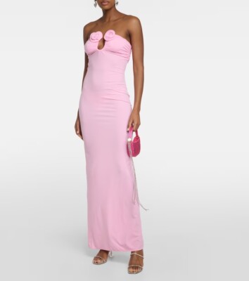 Magda Butrym Pink Maxi Dress