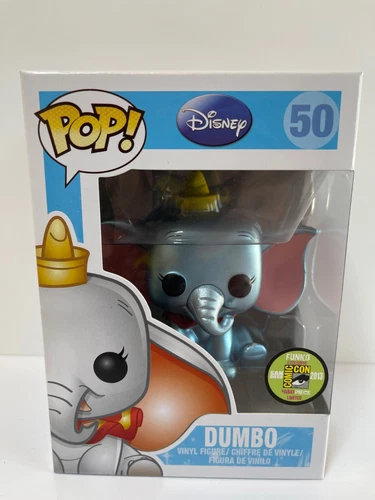 Funko Pop! Disney #50 Dumbo Metallic SDCC 2013 Comic Con Exclusive limited 480pc