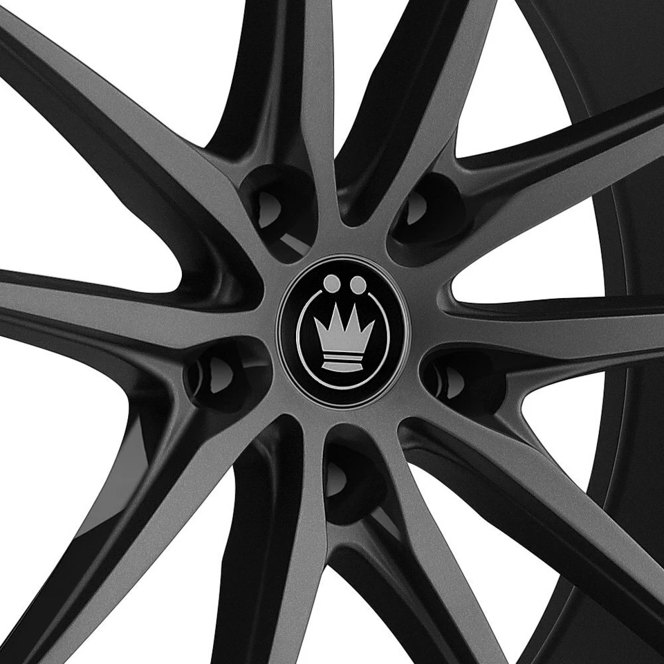 Rueda Konig OVERSTEER 19x8,5 (45, 5x114,3, 73,1) llanta única negra Foto 4 de 4