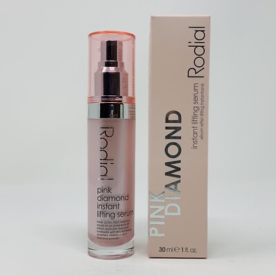 NIB Rodial Pink Diamond Instant Lifting Serum 1 oz Vitamin C Diamond Powder
