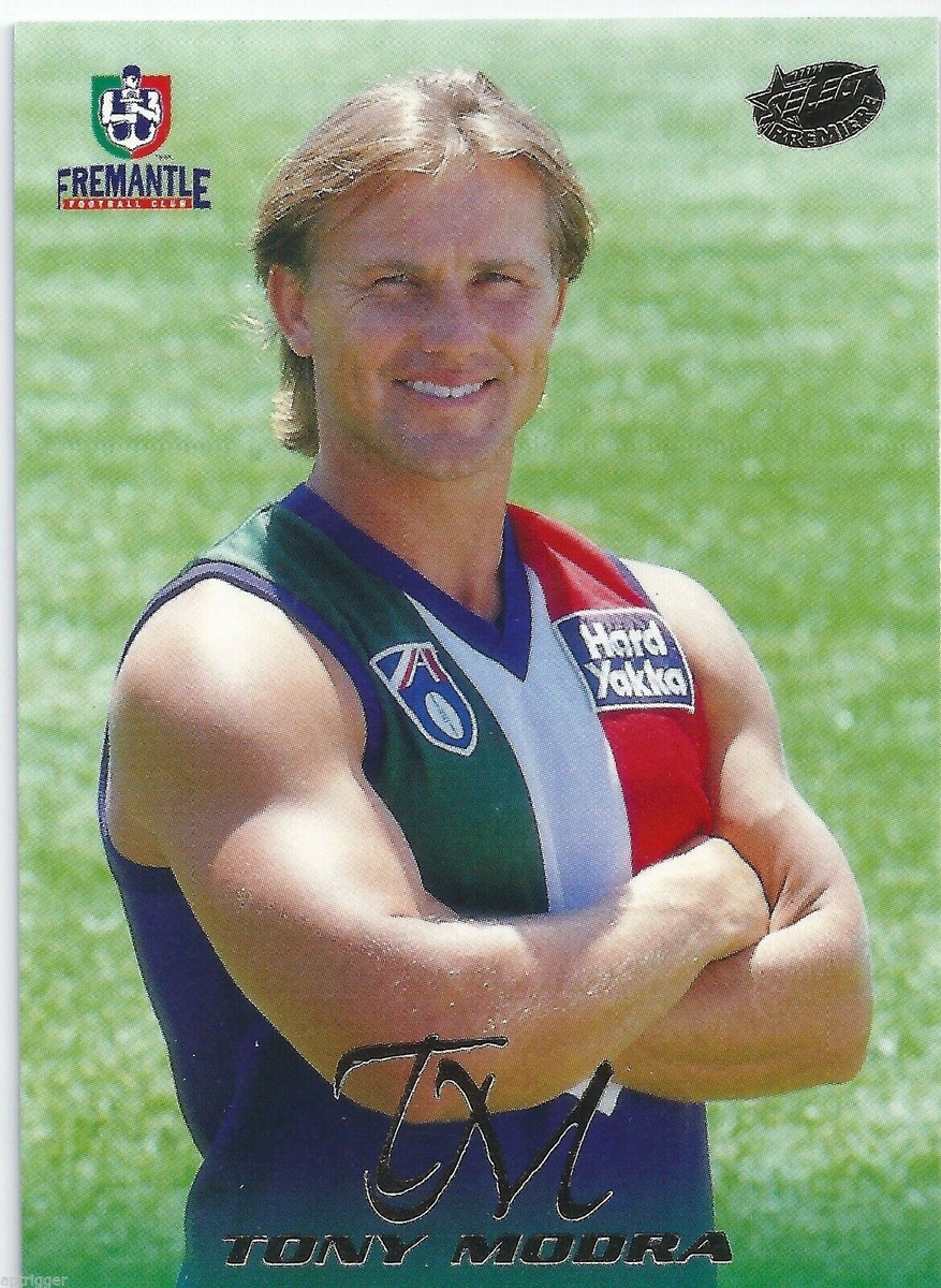 Fremantle Dockers Football Club1995-99 HARD YAKKA AFL jumper