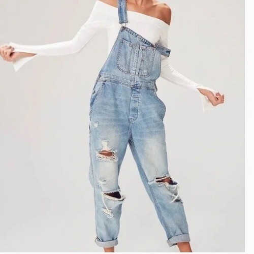 BDG Blue Distressed Denim Baggy 