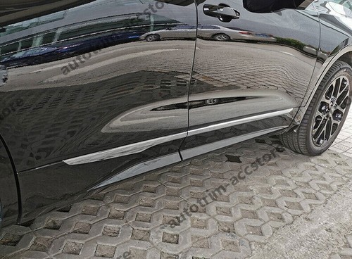 Cubierta de moldura de puerta exterior de carrocería cromada para Chevrolet Blazer 2019-2024 2025 - Imagen 8 de 12