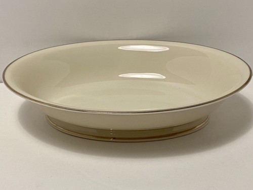 Fine Arts Fine China Footed Oval Vegetable Bowl Classic Dignity