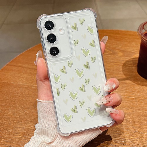 Heart For Samsung S25 Ultra S24 S23 S22 A15 A55 A54 Soft TPU Clear Case Cover - Picture 7 of 15