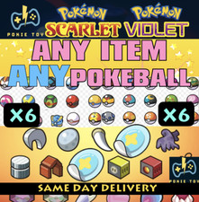 CUSTOM ANY ITEM: ABILITY PATCH ANY POKEBALL MINT PP MAX Pokemon Scarlet Violet