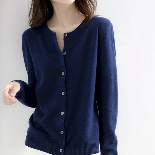 Womens Cardigan Soft Long Sleeve Size 6-18 Spring Autumn Ladies Knitted Top Gift - Picture 24 of 33