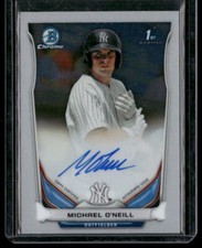 2014 Bowman Chrome Michael O'Neill BCAP-MO Prospect Autographs  AU