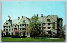 Indiana Muncie Frank Elliott Ball Hall Ball State University Postcard, M27