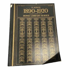 71 Songs 1890-1920 Home Library Series All Organ Volume 1 Sheet Msuic Book Big 3