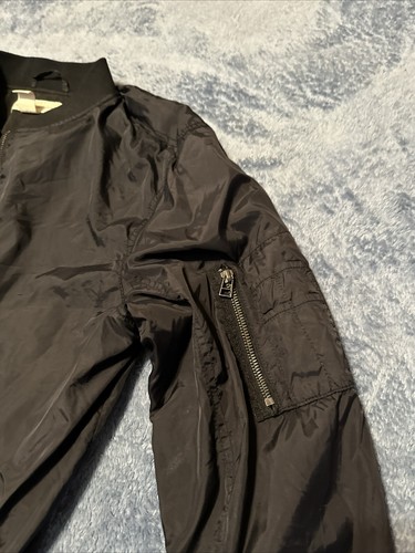 H&M L.O.G.G. Giacca leggera nera media - Foto 3 di 4