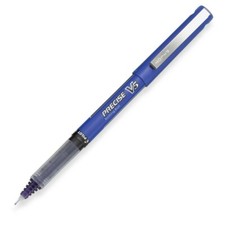25106 Pilot Precise V5 Premium Rolling Ball Pen, Ex Fine 0.5mm, Purple, 5 Each