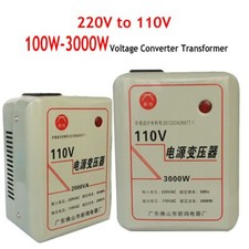 100W-3000W Voltage Converter Transformer 220-240V TO 110-120V AC Power Adapter