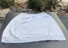 Unbranded Nude Colored 100 Nylon HALF SLIP w/ Lace Bottom Women's Sz: XL/1XL 