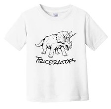 Triceratops Sketch Cool Prehistoric Animal Dinosaur Infant Toddler T-Shirt