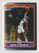2006-07 Topps Chrome Basketball #121 Amare Stoudemire - Phoenix Suns