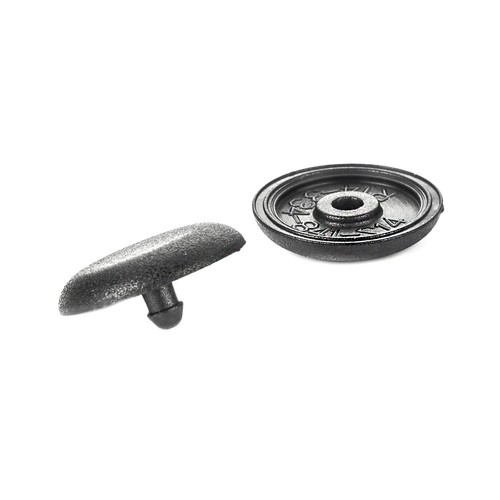 4x Sicherheitsgurt Stopper Kunststoff Knopf für AUDI - Bild 4 von 7