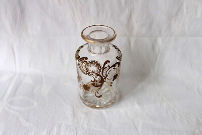 Baccarat  バカラ  (M´EMOIRE DES MARQUES) Antique French Baccarat Louis XV gilt enamel vanity set c