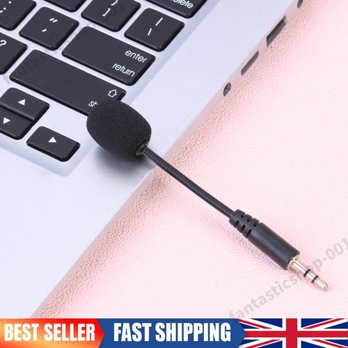 Mini 3.5mm Interface Noise Canceling Flexible Microphone Studio Mic for Laptop