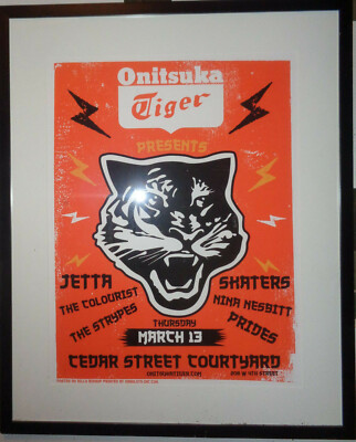 2014 Onitsuka Tiger poster: Jetta, Skaters, Nina Nesbitt .. SXSW