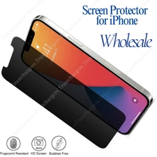 Privacy Tempered Glass Screen Protector Lot For iPhone 16 15 14 12 11 13 Pro Max