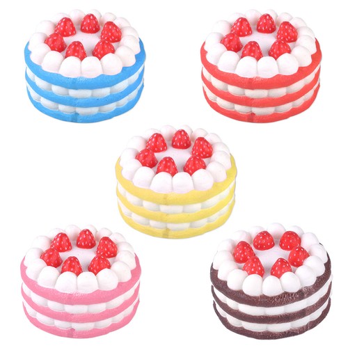 11.5cm Squishy Brot Erdbeere Incense DrUcken langsam Steigend Geburtstag Toy le - Zdjęcie 3 z 11