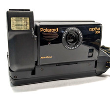 Polaroid Captiva SLR Auto Focus Instant Film Camera f12/107mm Lens UNTESTED