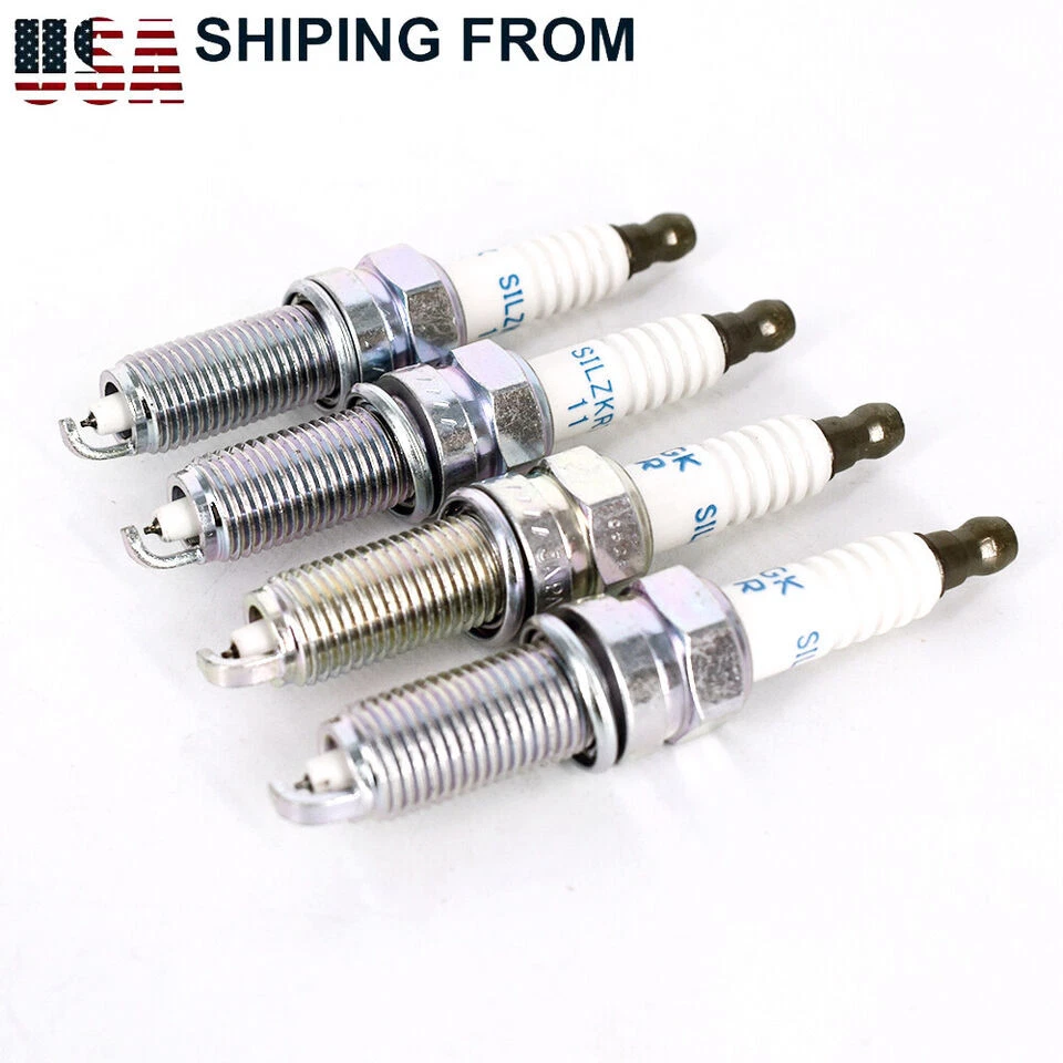 4pcs Laser SILZKR7B11 9723 Iridium Spark Plugs FOR NGK Hyundai Elantra Santa Fe - Imagem 4 de 4