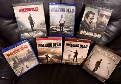 BLU-RAY BOXEN HORROR SERIE ZOMBIES: THE WALKING DEAD: STAFFELN 1 bis 7
