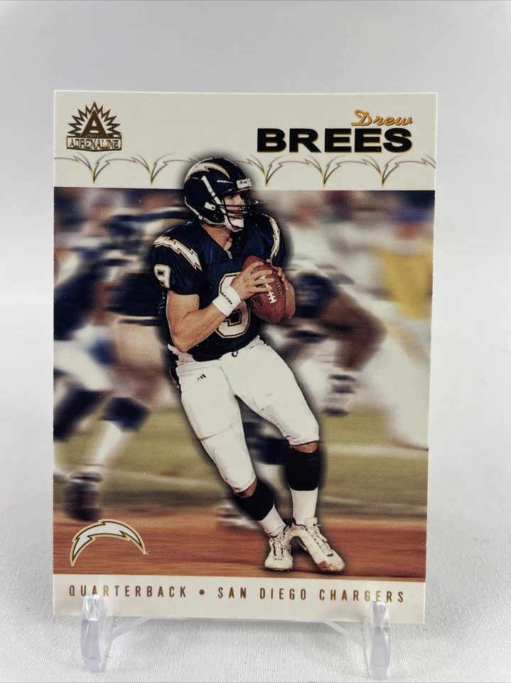 2002 Pacific Adrenaline ￼Drew Brees #235 Chargers/Saints - Image 4 of 4