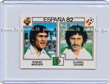 Sticker RABAH MADJER "WORLD CUP - ESPANA 82" Panini