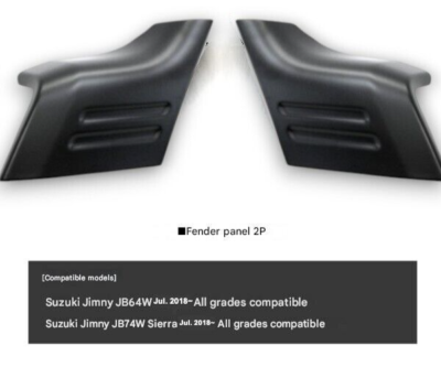 A-Pillar Garnish Fender Panel Trim Cover Parts for Suzuki Jimny