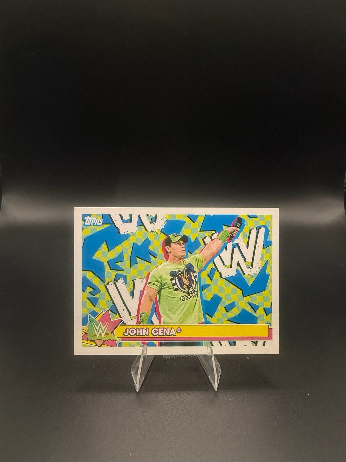 John Cena #S-9 Wrestling Cards 2021 Topps Heritage WWE Superstar Stickers trading card — raw and PSA graded price guide