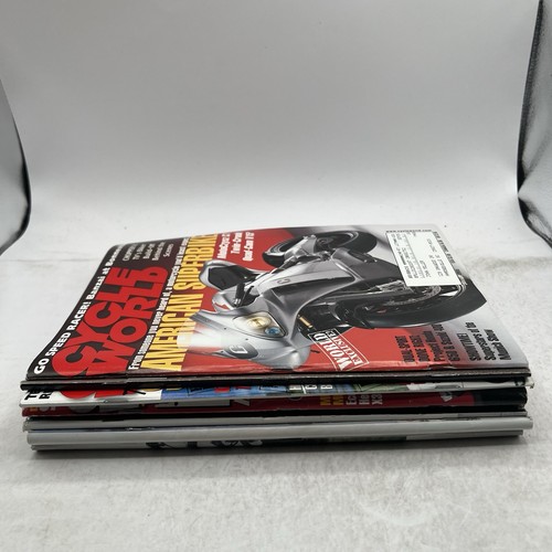 Cycle World Motorcycle Magazine 2005 Lot of 8 Issues Honda Suzukis Yamaha BMW - Picture 2 of 10