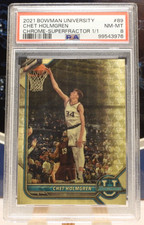 2021 Chet Holmgren Bowman Chrome #89 First Year SUPERFRACTOR PSA NM -MT 8 1/1